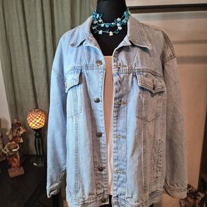 Light Blue Denim Jean Jacket